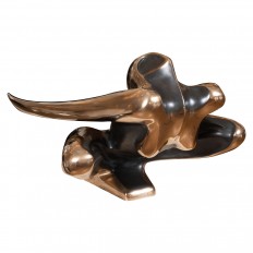 Bronze unusual figural sculpture